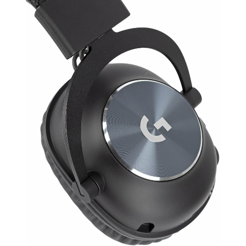 Гарнитура Logitech G PRO X чёрный, беспроводная, USB, подвижный микрофон, отсоединяемый кабель 2 м