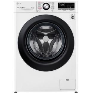 Стиральная машина LG F2V3PS6W белый, загрузка фронтальная 8 кг, 1200 об/мин., класс: A