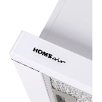 Вытяжка телескопическая HOMSair Flat 60 белый, 60 см, 520 куб. м/ч, 47 дБ