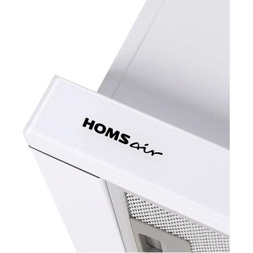 Вытяжка телескопическая HOMSair Flat 60 белый, 60 см, 520 куб. м/ч, 47 дБ