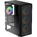 Компьютерный корпус Ocypus Gaммa C50 BK ARGb, MATX, USB 3.0*1+USB 2.0*2, FRONT 3x120мм ARGb, REAR 1x120мм ARGb