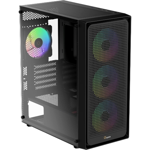 Компьютерный корпус Ocypus Gaммa C50 BK ARGb, MATX, USB 3.0*1+USB 2.0*2, FRONT 3x120мм ARGb, REAR 1x120мм ARGb
