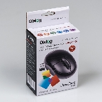 Мышь беспроводная Dialog Comfort MROC-10U черный, 1200 dpi, радиоканал, USB, кнопки - 3