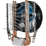 Кулер для процессора AeroCool/Formula Verkho 2 серебристый, 90 мм, алюминий/медь, 2000 об/мин, 25 дБ, 4 pin, 110 Вт, 125 мм