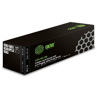 Картридж лазерный Cactus CSP-W1106X черный (3000 стр.) для HP Laser 107a/107r/107w/135a MFP/135r MFP/135w MFP/137fnw MFP
