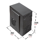 Компьютерный корпус Ginzzu B410 mATX