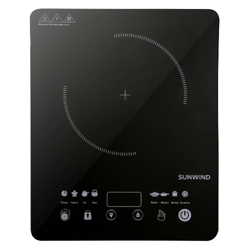 Плита настольная индукционная SunWind SCI-0502 черный стеклокерамика (настольная)