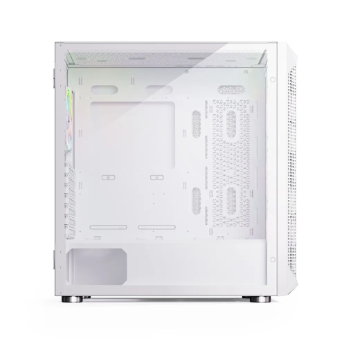 Компьютерный корпус ABR Quantum белый (1хUSB Type-C, 2хUSB 2.0, HD Audio, 4xRGb Fan, ATX, E-ATX)