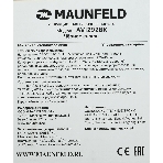 Индукционная варочная панель Maunfeld AVI292BK, конфорок: 2 шт., стеклокерамика, независимая, черный