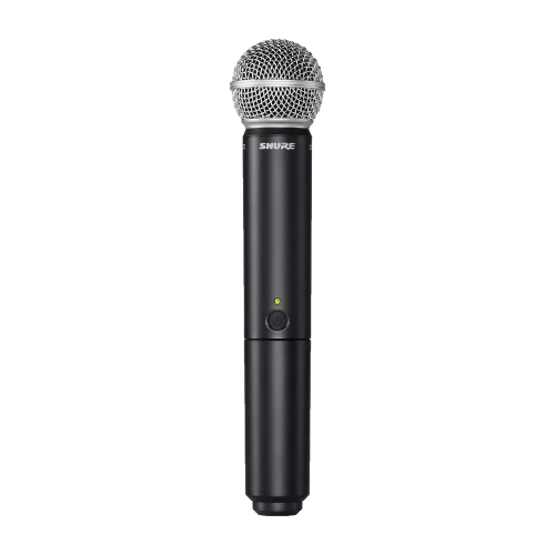 Микрофонная система SHURE BLX288E/SM58-M17 беспроводная, двухканальная, с двумя ручными передатчиками SM58. Частота UHF 662-686 МГц