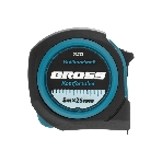 Рулетка Gross Komfortabel, 5 м х 25 мм, обрезиненный корпус