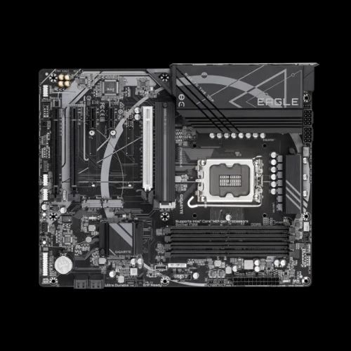 Материнская плата Gigabyte Z790 EAGLE, LGA 1700, Intel Z790, 4xDDR5, 4xSATA, 3xM.2, 1xPCIe 5.0 x16, 1xPCIe 4.0 x4, 1xPCIe 3.0 x1, 1xHDMI, 1xDP, 1x 2.5Gb LAN, 4xUSB-A 3.2 Gen 1, 1xUSB-A 3.2 Gen 2, 2xUSB-A 2.0, 1xUSB-C 3.2 Gen 2, 3x3.5 мм, 7.1, ATX