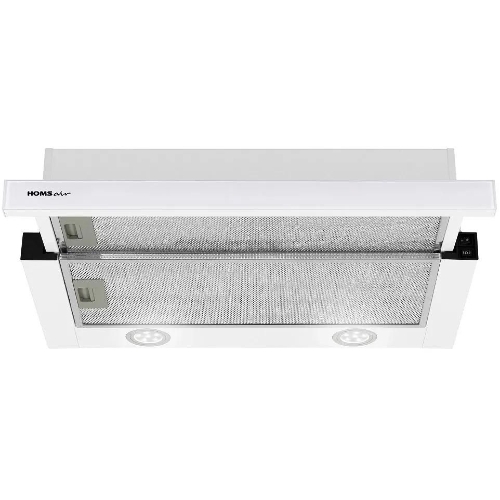 Вытяжка телескопическая HOMSair Flat 60 белый, 60 см, 520 куб. м/ч, 47 дБ