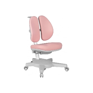 Кресло детское Cactus CS-CHR-3604PK розовый крестов. пластик серый