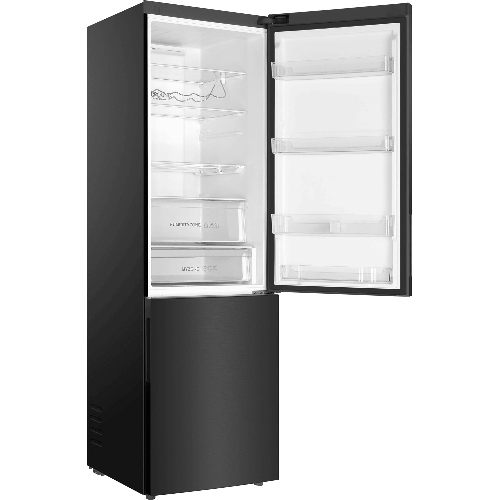 Холодильник Haier C4F740CDBGU1 графитовый двухкамерный 286/115л морозилка снизу, No Frost