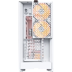 Компьютерный корпус Montech HS01 PRO белый без БП ATX 5x120мм 2xUSB 3.0 1xUSB3.1 audio