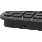 Клавиатура Logitech MX Keys Mini for Business беспроводная, Bluetooth, радиоканал, серый