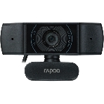 Веб-Камера Rapoo C200, USB 2.0, 1280x720/640x480, 2.0Mpx, Микрофон, Крепление: зажим, Черный