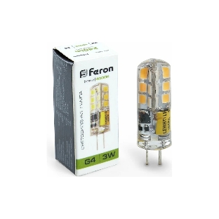 Лампа светодиодная Feron LB-422 3W 12V G4 4000K