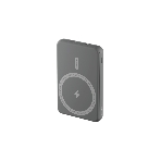 Портативный аккумулятор OLMIO QM-06, 5000mAh, 20W Type-C PD, MagSafe 15W, Soft-Touch, серый