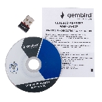 Сетевой микро адаптер WiFi Gembird 150 Мбит, USB, 802.11b/g/n