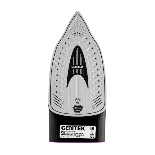 Утюг Centek CT-2355 фиолетовый, 2500 Вт, 45 г/мин, 160 г/мин, 270 мл