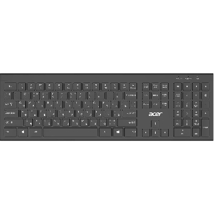 Клавиатура беспроводная Acer OKR300 черный USB (ZL.KBDEE.014)