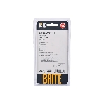 Рамка 2-местная IEK BRITE РУ-2-2-БрЧ стекло черный