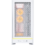 Компьютерный корпус Montech HS01 PRO белый без БП ATX 5x120мм 2xUSB 3.0 1xUSB3.1 audio