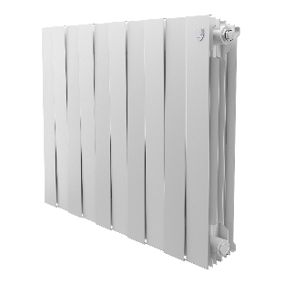 Радиатор биметаллический Royal Thermo PianoForte 500 белый - 10 секц.