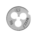 Плашка Сибртех М4 х 0,7 мм