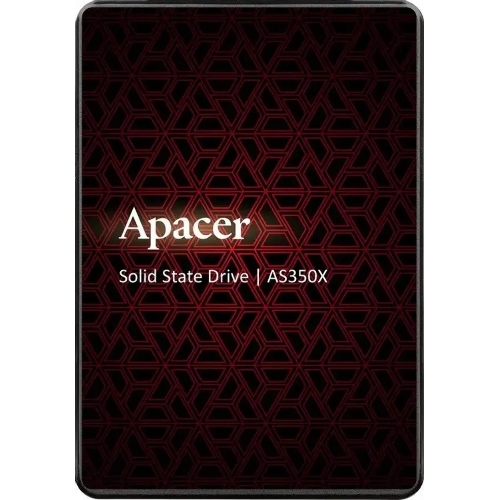Накопитель SSD Apacer AS350X, 256Gb, 2.5", SATA III, R/W 560/540