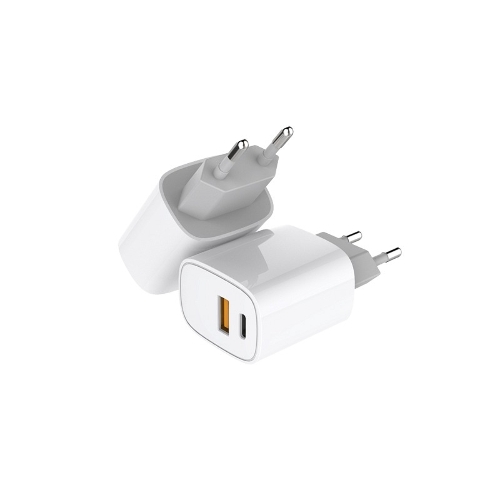 Сетевое зарядное устройство Rexant с двумя портами USB-A + USB-C, 20 Вт