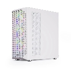 Компьютерный корпус ABR Quantum белый (1хUSB Type-C, 2хUSB 2.0, HD Audio, 4xRGb Fan, ATX, E-ATX)