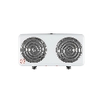 Плитка электрическая Homestar HS-1109, 2 конф, белый, ТЭН