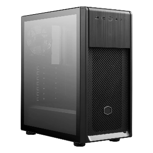Компьютерный корпус без блока питания Cooler Master Elite 500, 2xUSB3.2, 1x120Fan, w/o PSU, Black, w/o ODD, Window TG left panel, ATX