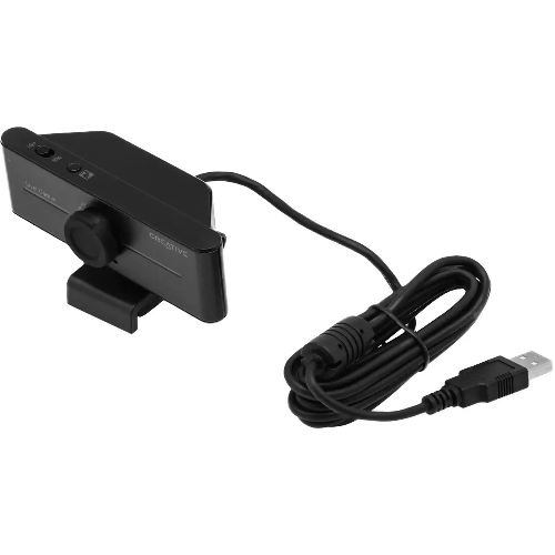 Веб-камера Creative Live! Cam 4K 3840x2160, 30 кадр/с, USB Type-A, микрофон, шторка приватности, универсальное крепление