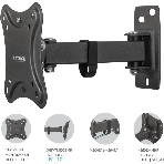 Кронштейн для телевизора Kromax CORBEL-2 черный, 10