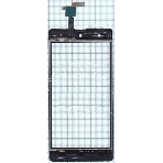 Сенсорное стекло (тачскрин) для Micromax Q349 Canvas Selfie 4, черное
