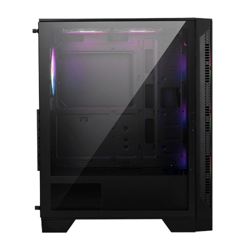 Компьютерный корпус MSI MAG FORGE 120A Mid-Tower, ATX, 2xUSB 3.2, Audio I/O, 6x120мм autoRGb Fan PWM RGb PWM Control Board, Tempered Glass Window