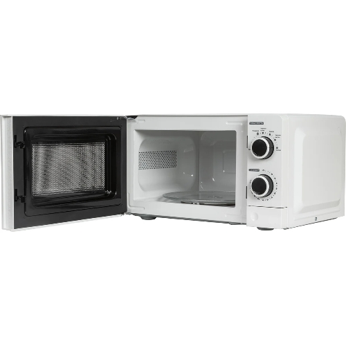 Микроволновая печь JVC JK-MW121M белый, 20 л, 700 Вт, переключатели - поворотный механизм