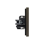 Розетка СП FORTE&PIANO FP315 16А с заземл. защ. шторки винт. крепл. сер. IEK FP-R14-16-K03