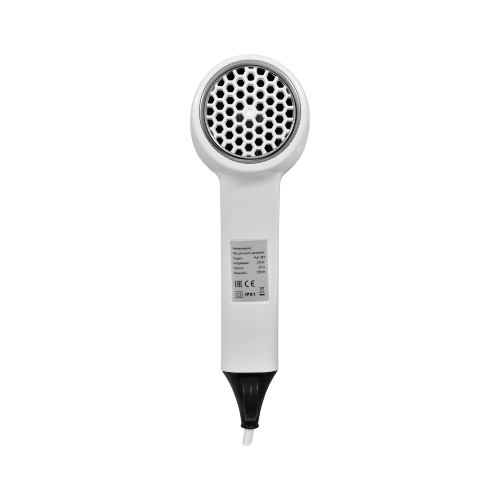Фен Puff 1203B белый, 1200 Вт