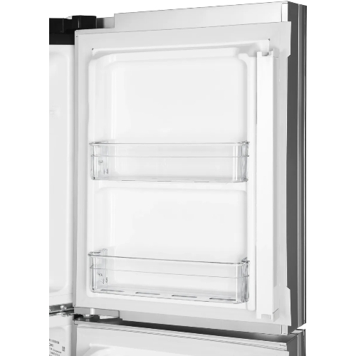 Холодильник Hitachi R-W660PUC7X GC шампань стекло двухкамерный 396/144л морозилка сверху, No Frost, Side by Side