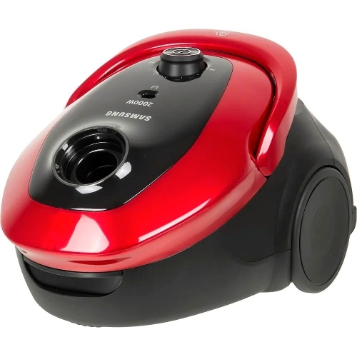Пылесос Samsung VC20M257AWR красный, 460/2000 Вт, уборка сухая, пылесборник мешок 2.5 л