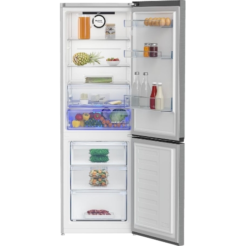 Холодильник Beko B3RCNK362HX нержавеющая сталь двухкамерный 220/100л морозилка снизу Total No Frost