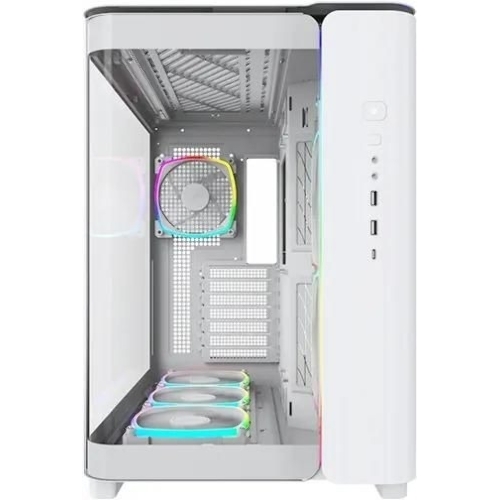 Компьютерный корпус Montech King 95 Pro белый без БП ATX 4x120мм 2x140мм 2xUSB3.0 1xUSB3.1 audio bott PSU