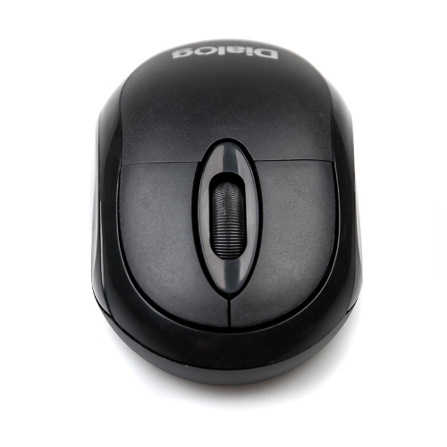 Мышь беспроводная Dialog Comfort MROC-10U черный, 1200 dpi, радиоканал, USB, кнопки - 3