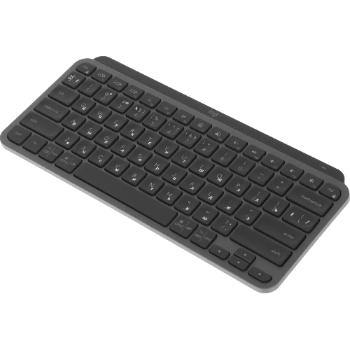 Клавиатура Logitech MX Keys Mini for Business беспроводная, Bluetooth, радиоканал, серый
