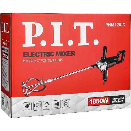 Дрель-миксер PHM120-C P.I.T., шт